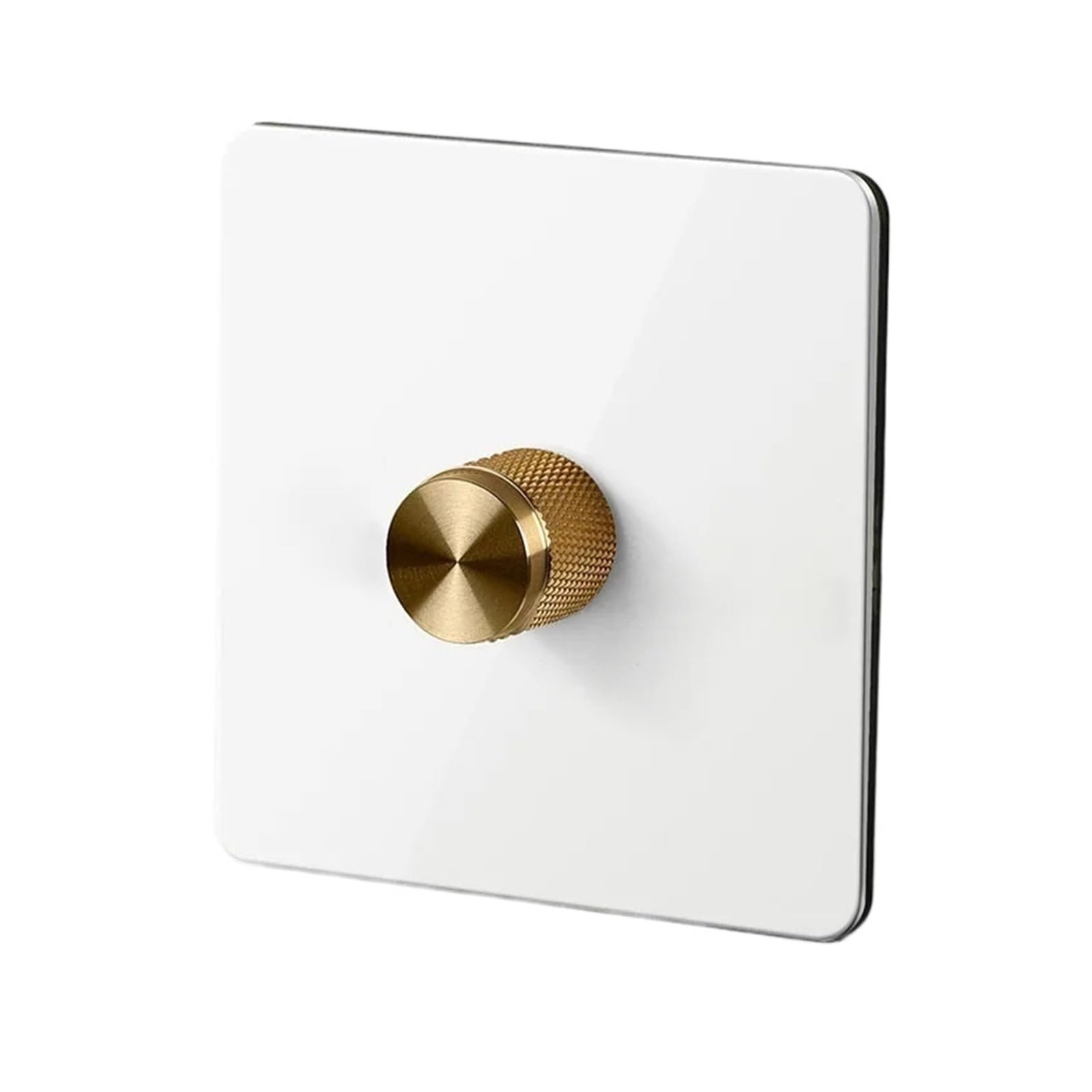 PPOZYLPC 86 Dimmer Switch 500W Gold Knob Adjusting The Brightness